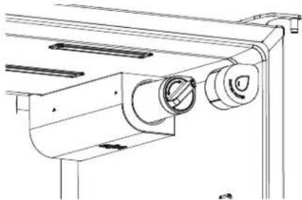 WHIRLPOOL CAE2779JWH - Témoin lumineux de l'état du filtre à eau - 1