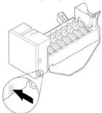 WHIRLPOOL CAE2779JWH - Turning the Ice Maker On/Off: - 1
