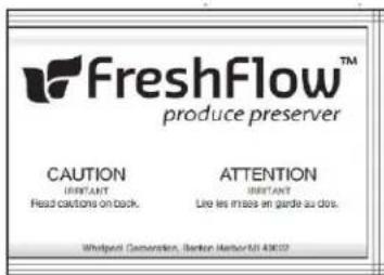 WHIRLPOOL CAE2779JWH - Replacing the Produce Preserver Pouches - 1