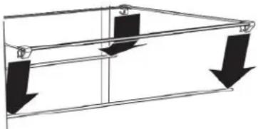 WHIRLPOOL CAE2779JWH - To Remove and Replace the Mid and Top Shelf: - 1