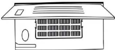 WHIRLPOOL CAE2779JWH - Installing the Air Filter - 2