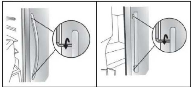 WHIRLPOOL CAE2779JWH - Install and Remove Door Handles - 2