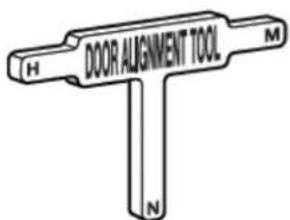 WHIRLPOOL CAE2779JWH - Door Alignment - 5