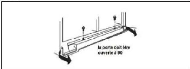 WHIRLPOOL CAE2779JWH - Alignement des portes - 1