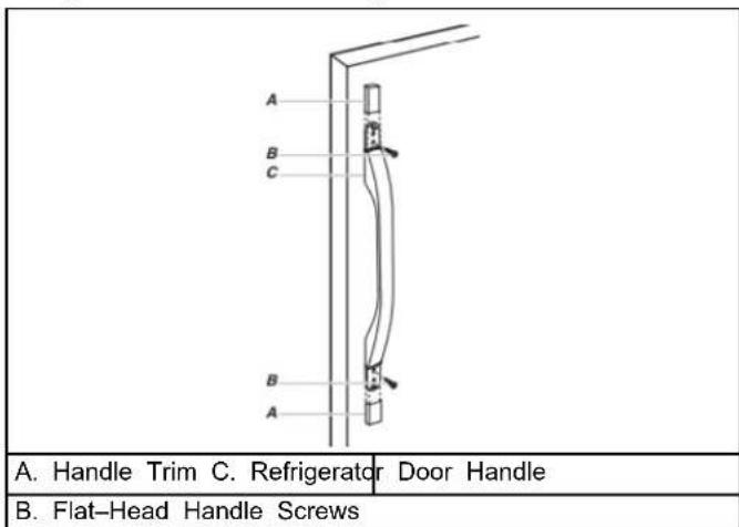 WHIRLPOOL WRB322DMBSS - REFRIGERATOR DOOR HANDLES - 2