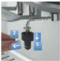 KRUPS Falcon EA8442 - Programa de descalcificação automática do circuito de vapor - 5