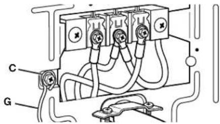 WHIRLPOOL CGM2779JWH - Raccordement du conducteur neutre - 4