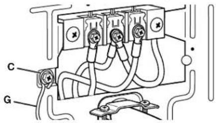 WHIRLPOOL CGM2779JWH - Cómo conectar el cable neutro - 4