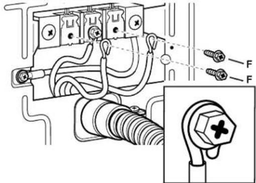 WHIRLPOOL CGM2779JWH - Raccordement du conducteur neutre - 3