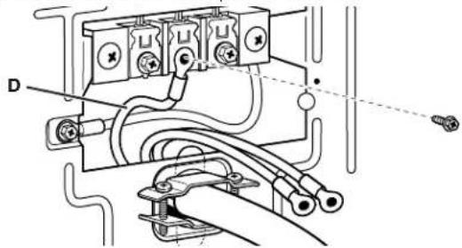 WHIRLPOOL CGM2779JWH - Cómo conectar el cable neutro - 2