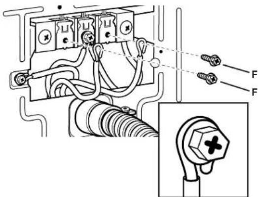 WHIRLPOOL CGM2779JWH - Connector les conducteurs restants - 1
