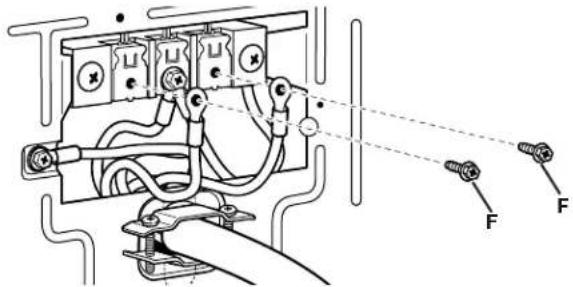 WHIRLPOOL CGM2779JWH - Cómo conectar los cables restantes - 1