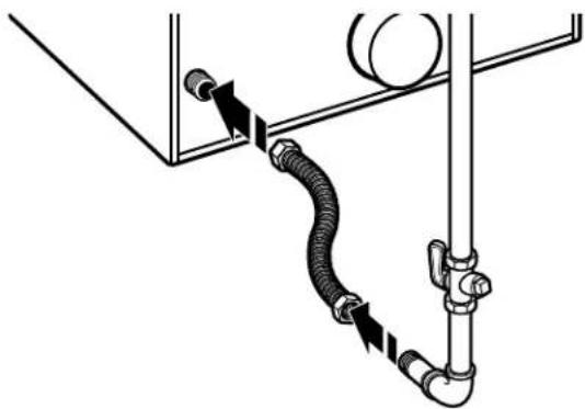 WHIRLPOOL CGM2779JWH - Raccord métallique flexible pour appareil ménager - 1