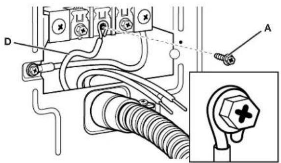 WHIRLPOOL CGM2779JWH - Cómo conectar el cable neutro - 2