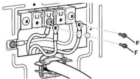 WHIRLPOOL CGM2779JWH - Raccordement du conducteur neutre - 3