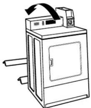 WHIRLPOOL CGM2779JWH - Prepare dryer for leveling legs - 1