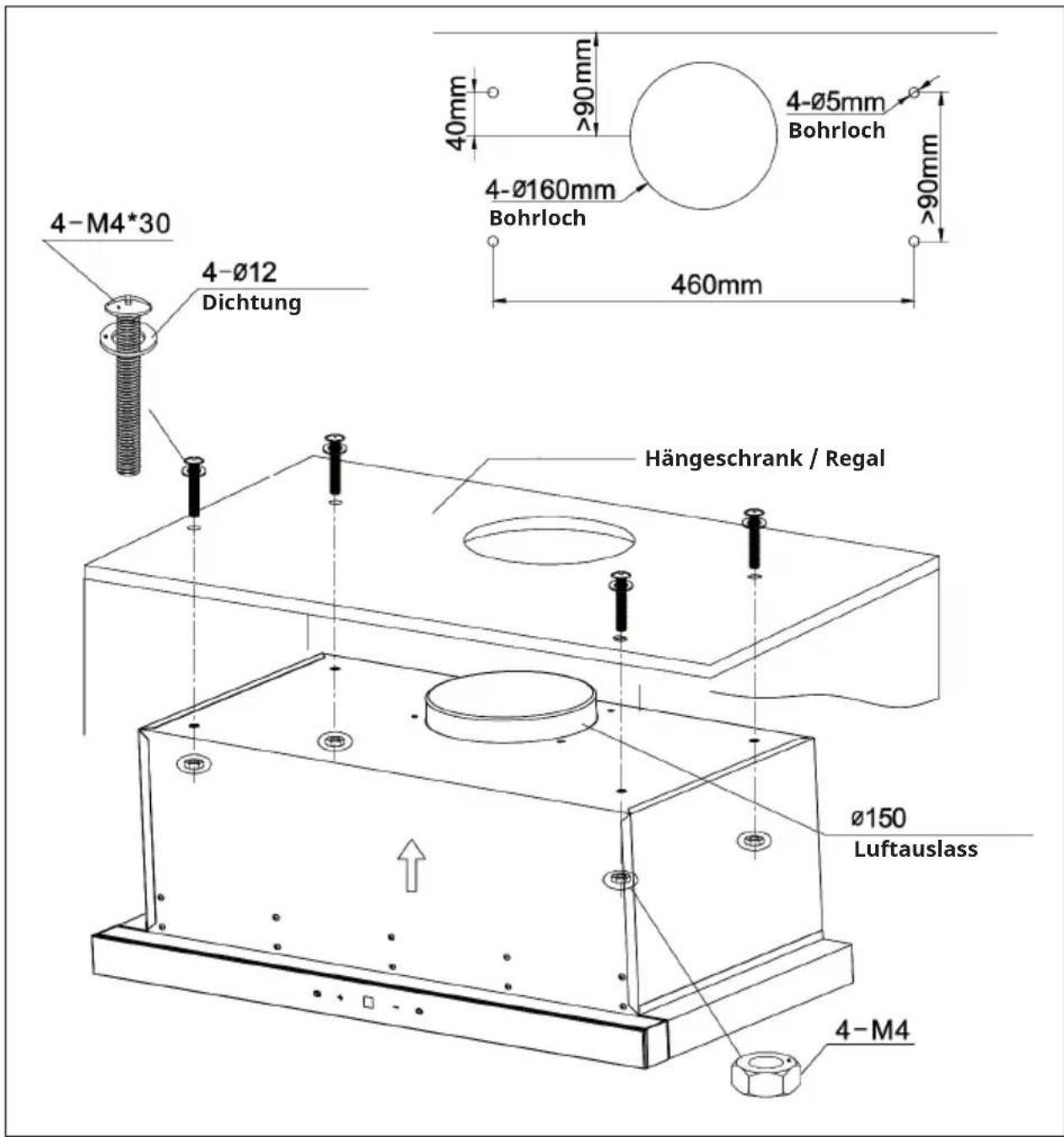 Klarstein Vinea - INSTALLATIONSDIAGRAMM - 1