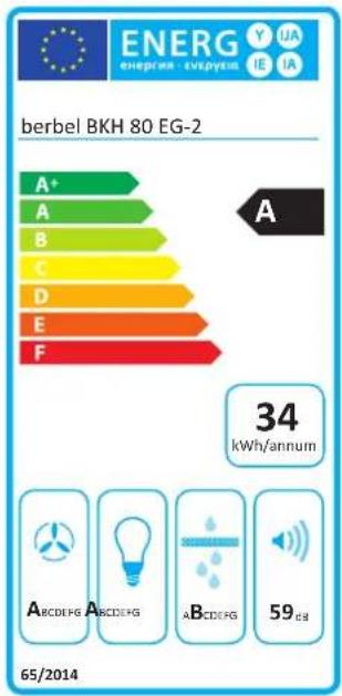 BERBEL Ergoline 2 BKH 60 EG-2 - Product data sheet - 1