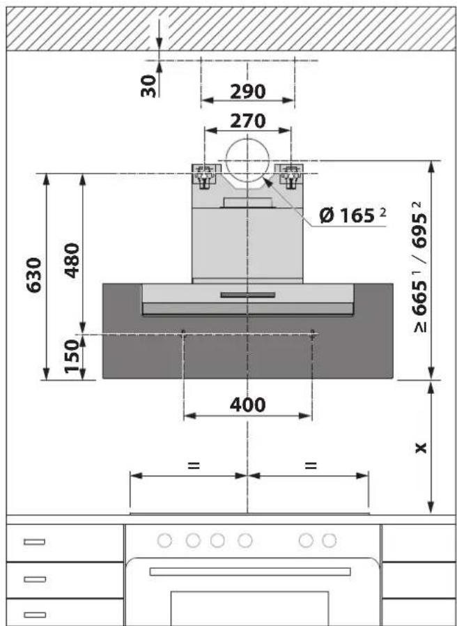 BERBEL Ergoline 2 BKH 60 EG-2 - Gerät aufhängen - 1