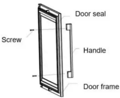 LA SOMMELIERE ECELLAR150G2 - Handle installation - 1