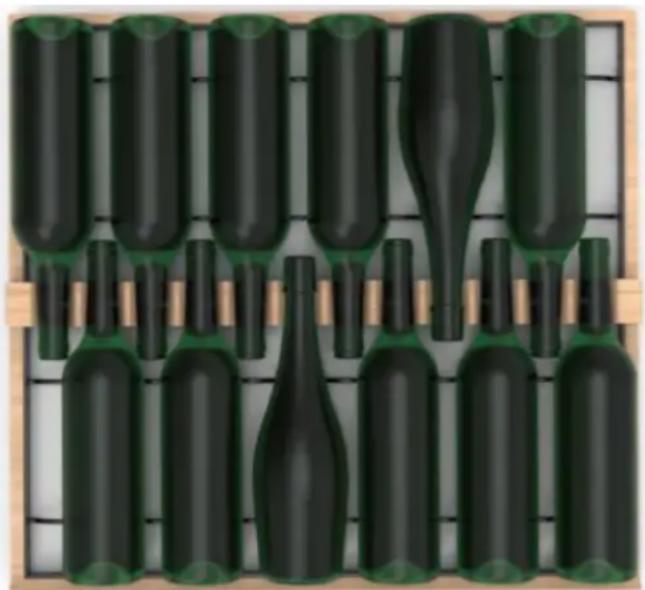 LA SOMMELIERE ECELLAR150G2 - Connected shelves - 1