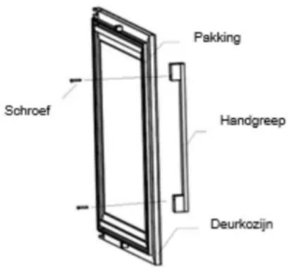 LA SOMMELIERE ECELLAR150G2 - De handgreep aanbrengen - 1