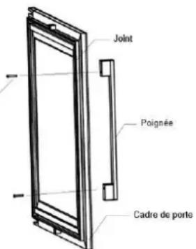 LA SOMMELIERE ECELLAR150G2 - Instalación del tirador - 1