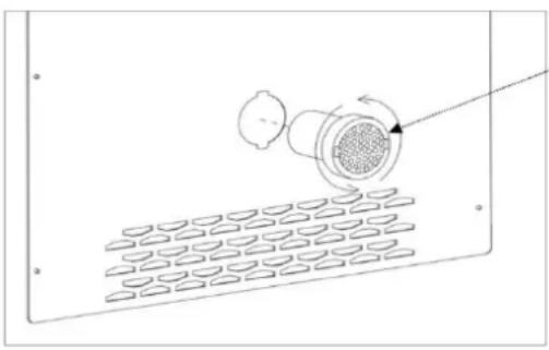 LA SOMMELIERE CTPNE147E - Replace the carbon filter - 1