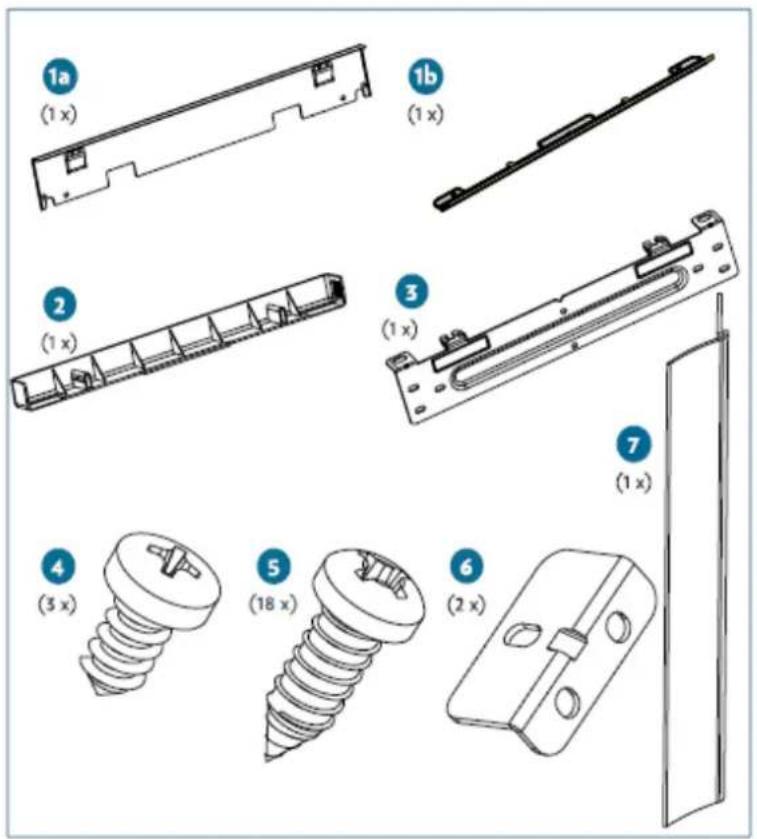 DE DIETRICH DRL1240ED - Kit di installazione - 1