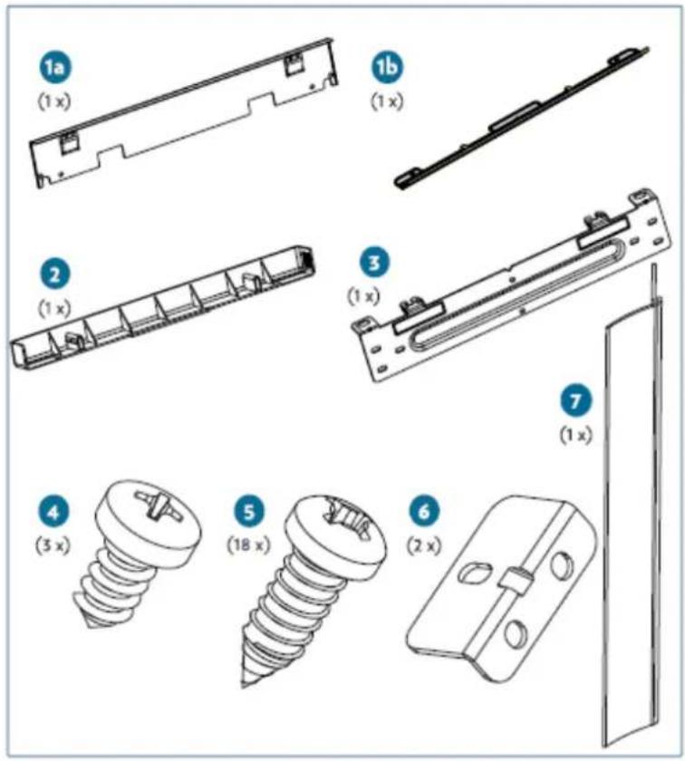 DE DIETRICH DRL1240ED - Kits for installation - 1