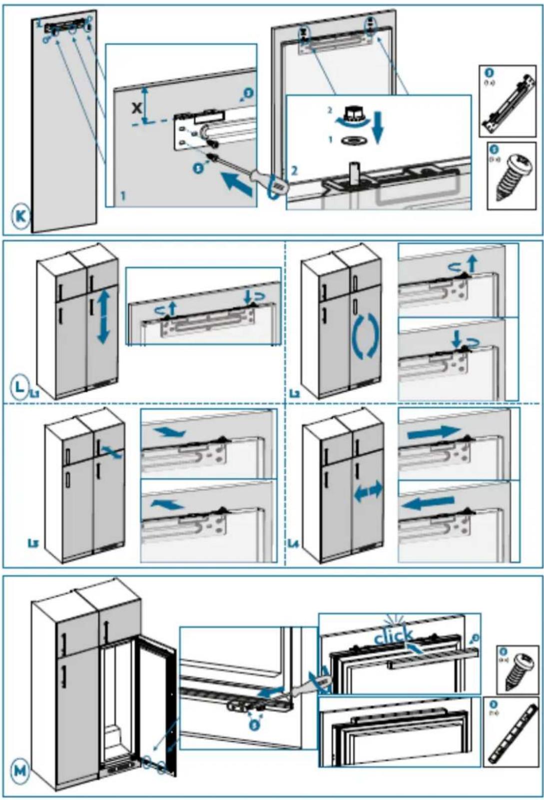 DE DIETRICH DRL1240ED - Kits for installation - 15