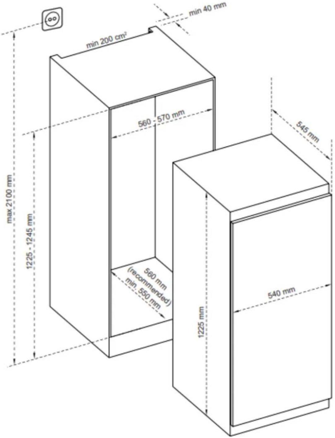 DE DIETRICH DRL1240ED - Kits for installation - 3