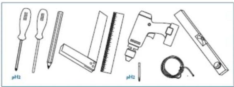 DE DIETRICH DRL1240ED - Herramientas necesarias - 1