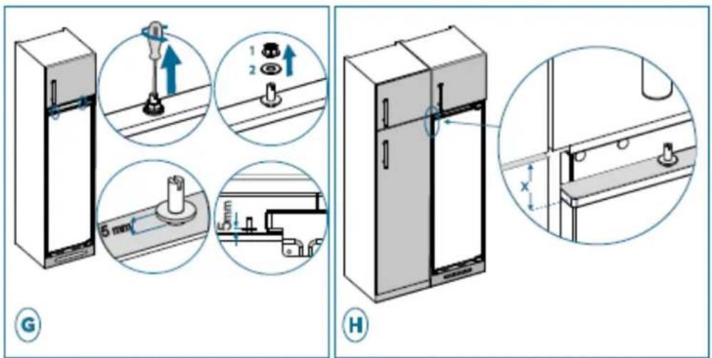 DE DIETRICH DRL1240ED - Kits for installation - 13