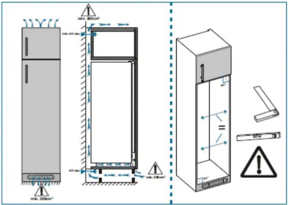 DE DIETRICH DRL1240ED - Kits for installation - 4