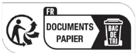 FR DOCUMENTS PAPIER BAC DE TRI