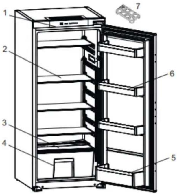 DE DIETRICH DRL1240ED - Agencement et présentation de votre appareil - 1