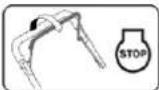 SABO 43-ACCU PUSH - EXPLICATION DES PICTOGRAMMES - 7