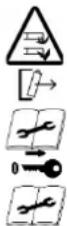 SABO 43-ACCU PUSH - Protective devices (see chapter "Description of the components"): - 5