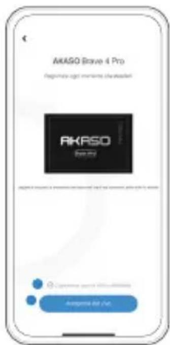 Akaso 4 Pro Action Cam - Collegamento all'App AKASO GO - 5
