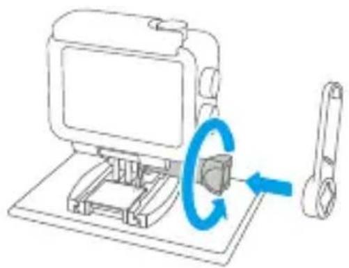 Akaso 4 Pro Action Cam - Nehmen Sie das wasserdichte Gehäuse aus dem Verpackungskarton - 1