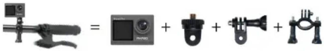 Akaso 4 Pro Action Cam - Montage de l'ordinateil photo - 7