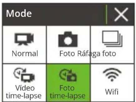 Akaso 4 Pro Action Cam - Modo Foto time-lapse - 2