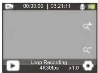 Akaso 4 Pro Action Cam - Mode Loop Recording - 4