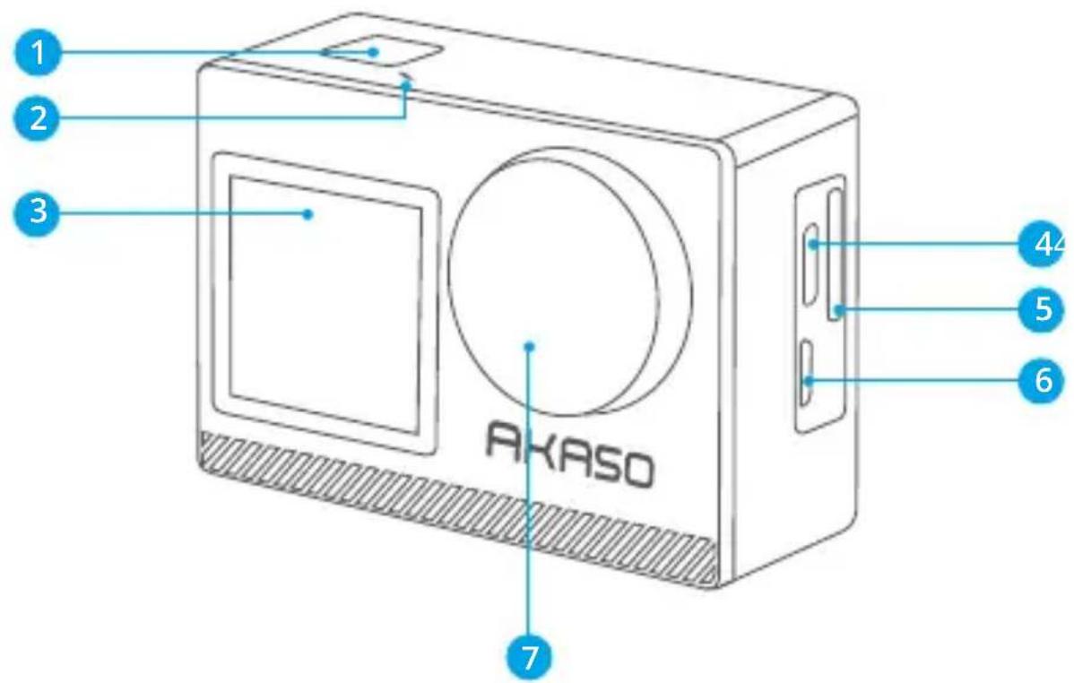 Akaso 4 Pro Action Cam - Ihr Brave 4 Pro - 1