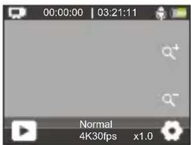 Akaso 4 Pro Action Cam - Using the shutter button - 1