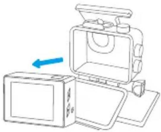 Akaso 4 Pro Action Cam - Prendi la telecamera dall'involucro impermeabile - 3