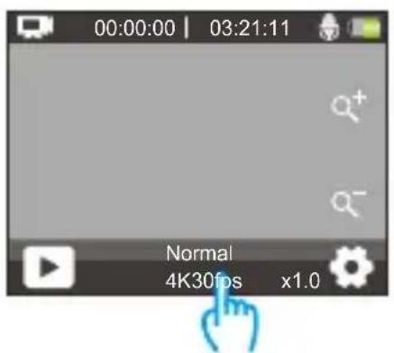 Akaso 4 Pro Action Cam - Einschalten von Wifi - 1