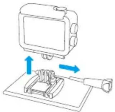 Akaso 4 Pro Action Cam - Desconecta la carcasa impermeable de la caja de embalaje - 2
