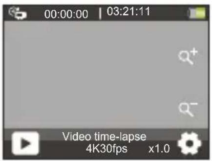 Akaso 4 Pro Action Cam - Modo Video time-lapse - 3